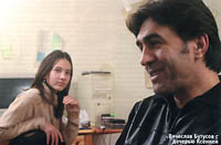 Вячеслав Бутусов с дочерью