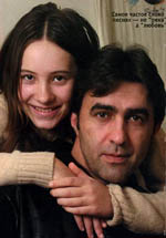 Вячеслав Бутусов с дочерью
