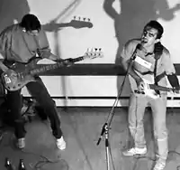 Один из первых концертов